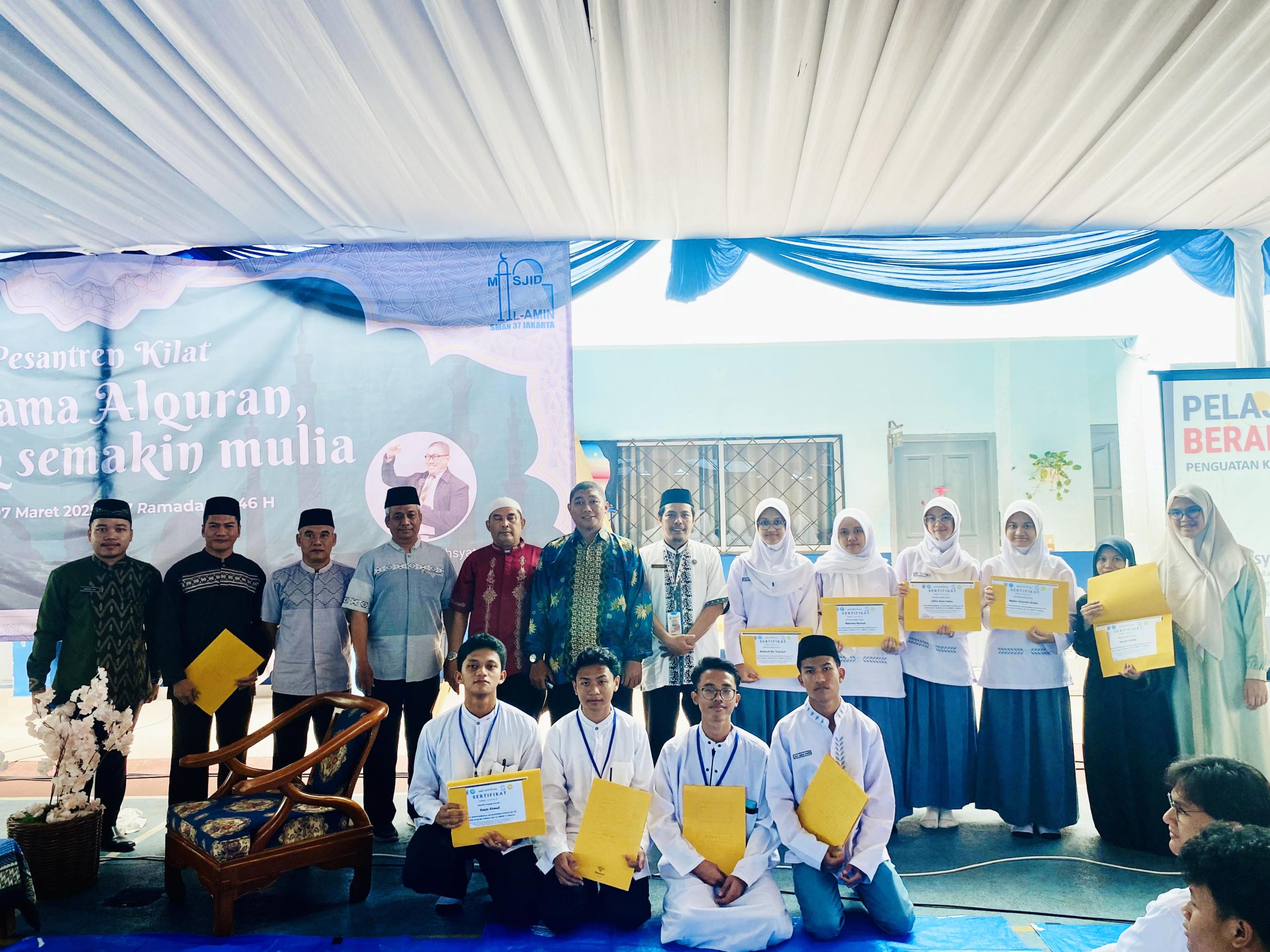 Siswa SMAN 37 Jakarta Sukses Selesaikan Hafalan Juz 30 dalam Program Sahabat Qur’an