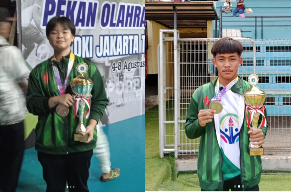 Dua Bintang SMAN 37 Jakarta Bersinar di Pekan Olahraga Pelajar DKI